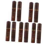 ABOOFAN 5 Ensembles Etui Aiguilles À Tricoter Coque Stitch Boite Couture Coffret Couture Pochette De Téléphone Avancé Crochets Porte-Aiguille Étui À Aiguilles Quotidien Bois 2 Pièces * 5