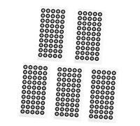 ABOOFAN 5 feuilles Marqueurs Réfléchissants pour Scanner de Points de Marquage Haute Résistants Précision de pour Numérisation