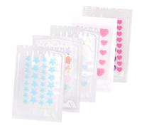 ABOOFAN 5 feuilles Patches Hydrocolloïdes Colorés pour Acrochordons et Boutons Correctifs Invisibles Respirants et Décoratifs Lot de Planches Soins Quotidiens et Prévention des Cicatrices