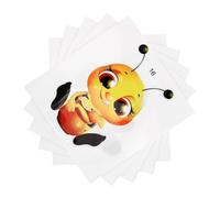 ABOOFAN 5 feuilles Stickers Abeilles Décoratifs Autocollants Motifs Colorés et Autocollants Adhésifs pour Portable Voiture Carnet Bouteille Décoration Polyvalente