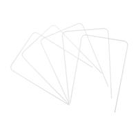 ABOOFAN 5 pièces Accessoires Croquet Guichets Métalliques Standards avec Piquets pour Jeux Plein Air Remplacement pour Jeu Extérieur Familial et Jardin