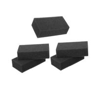 ABOOFAN 5 pièces Brosse Éponge Noire pour Cheveux Cassés Légère et Nettoyage Précis pour Salon Coiffure et Usage Personnel pour Contours Oreilles et Nuque