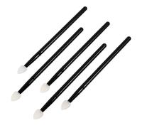 ABOOFAN 5 pièces Brosse Silicone pour Fard à Paupières Multifonctionnelle Pinceau Maquillage Visage Réutilisable Poignée Ergonomique Confortable pour Application Masque et Ombres à