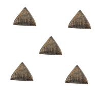 ABOOFAN 5 Pièces Jouets bac à Sable Jouets de Construction pour Tout-Petits Egypte Ancienne pour Les Enfants pour Enfants Sculpture Ancienne Statue Pyramide égyptienne Pyramide