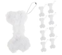 ABOOFAN 5 Pièces Pendentifs Peluche Os Décorations Adorables pour Pochettes Porte