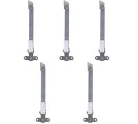 ABOOFAN 5 Pièces Serrure De Sécurité De Fenêtre Poignées De Porte Supports Arrêt Canne à Pêche Serrures De Fenêtre pour Manivelle Boulon Loquet De Fenêtre Acier Inoxydable