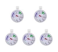ABOOFAN 5 Pièces Thermomètre De Frigo Et Thermomètre Pour Congélateur À Cadran Mesure De Température Intérieure Capteur De Haute Précision Réutilisable Pour Maison Pharmacie Supermarché