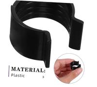 ABOOFAN 50 Pièces Clips de Serrage pour Pompe de Flacon Verrouillage Étanche Plastique PP et Robustes Accessoires de Voyage pour Lotion Huile Démaquillante et Shampoing