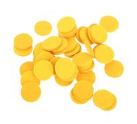 ABOOFAN 50 Pièces De Coton Pour Parfum De Voiture Recharges Non Parfumées Pour Huiles Essentielles D'huiles Essentielles Pour Humidificateur Diffuseurs Yellow