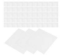 ABOOFAN 500 Feuilles de Papier de Pesée Blanc Lisse Non Adhérent pour Laboratoire, Papier de Lestage Carré, pour Pesage Précis et Transfert D'échantillons