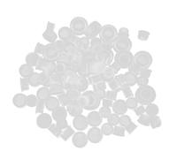 ABOOFAN 500 Pièces Bouchons en Plastique Ronds pour Bouteilles de Sel et Poivre, 5 Tailles, Design Étanche et Résistant aux Résidus, Cuisine et Décoration Maison