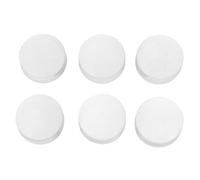ABOOFAN 6 pièces Nail Art Stamper Heads Transparent Silicone Replacement For DIY Manicure Nail Stamping Tools Soft Tampon Accessory And Practice