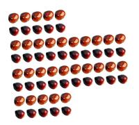 ABOOFAN 60 Pièces Châtaignes Chinoises Artificielles Châtaignes Chinoises Réalistes Usine De Simulation Décor De Table Noix De Mousse Bricolage Remplisseur De Vase Nourriture Faux Fruits
