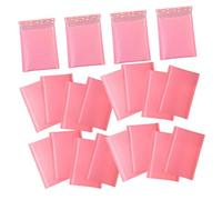 ABOOFAN 60 pièces Lot de Enveloppes Bulles Roses Pochettes Expédition Résistantes et Étanches Rembourrage Absorbant Chocs pour Colis Sécurisés