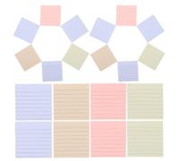 ABOOFAN 600 Feuilles Onglets de Notes Autocollants Colorés en Papier | Design Multicolore Esthétique, Usage en Réunion et Planification de Projet, pour Classeurs et Feuilles