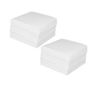 ABOOFAN 600 Pièces Lingettes sans Serviettes de Nettoyage Polyvalentes pour Lentilles Instruments et Équipements de Laboratoire Absorbantes pour Huiles Utilisables Sèches ou Humides pour