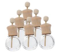 ABOOFAN 6Pièces Diffuseur de Parfum de Clip Automatique pour Air Vent Flacon de Parfum pour Éliminer les Odeurs et Rafraîchir Intérieur