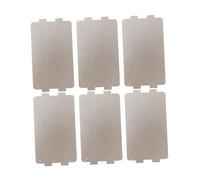 ABOOFAN 6pièces Mica Pour Micro-ondes Couvercle Guide Ondes Isolant Thermique Lot Mica