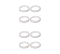 ABOOFAN 8 Pièces Anneau Diffuseur Parfum pour Ampoule 56mm en Silicone | Chauffe Homogène, Réutilisable, Bord Large, S’ajuste Près de L’ampoule, pour Maison et Bureau