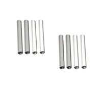 ABOOFAN 8 Pièces Electrolyzer Rods Iron And Aluminum For Portable Water Purity Testing Science Parts For Home Office