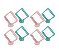 ABOOFAN 8ensembles Présentoir à Bijoux Flottant Transparent pour Rangement de Bagues Trésor Organisation Accessoires de Bijoux
