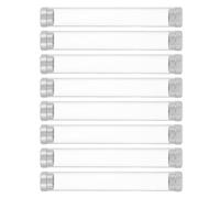 ABOOFAN 8pièces Boîte De Rangement Transparent pour Pincettes Organisateur Portable avec Couvercle pour Outils De Maquillage Et Voyage