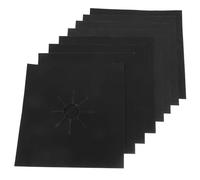 ABOOFAN 8pièces Couvercle pour Brûleur de Cuisinière à Gaz Protection Antiadhésive Réutilisable Facile à Nettoyer Lot