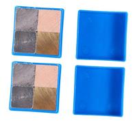 ABOOFAN 8pièces Cubes Métalliques Pur Cuivre Fer Aluminium Pour Expériences Densité Gravité Spécifique Études Scientifiques Educatives