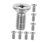 ABOOFAN 8Pièces Kit de Vis de Fixation pour Disque de Frein Acier Inoxydable Vis de Rotor de Frein Compatibles avec Installation Facile et Sécurisée