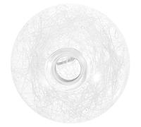 ABOOFAN Abat-Jour En Verre Pour Lampe G9 À Filament Boule Ronde Remplacement Fileté Pour Suspension Et Plafonnier Luminaire Salon