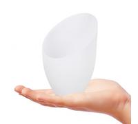 ABOOFAN Abat Jour Mural Blanc en Pp Forme Fer à Cheval, Lot de 5pcs, pour Créer un Coin Chaleureux et Protéger la Lampe, pour Chambre ou Bureau