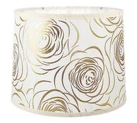 ABOOFAN Abat-Jour Rose ÉLéGant En Tissu 32X29X24.5cm Multi-Usage Pour Lampe De Table Lustre Ou Lampadaire Design Romantique Pour Maison Et ÉVéNements