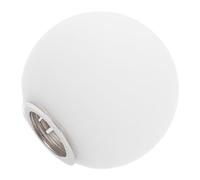 ABOOFAN Abat Jour Verre Dépoli Laiteux Globe Rond pour Suspendu Remplacement pour Plafonniers Appliques Luminaire Décoratif pour Salle de Bain