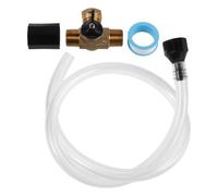 ABOOFAN Accessoire en Eau Camping Chauffe-eau Anti-retour de pour -clapet Laiton Protection Antigel pour Pompe à Système de Plomberie