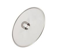 ABOOFAN Acier Inoxydable Couvercle Anti eclaboussure Baffle Plaque Anti Projection Couvercle de Pot Multifonctionnel Pizza Petits Outils Bouchon d'huile Cache-Pot Masque de sécurité