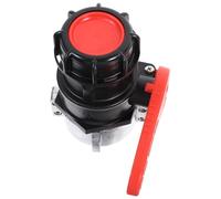 ABOOFAN Adaptateur de Réservoir IBC Dn50 pour Vidange D’Eau à Filetage | Joint D’étanchéité en Silicone, Hdpe Renforcé, Raccord Sécurisé pour Vannes de Cuve et Fûts Chimiques