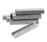 ABOOFAN Agrafes Pneumatiques Flexibles et Résistantes 1000 en Acier Carbone Type Plat pour Travail du Bois Adaptées la Menuiserie et Usage Personnel