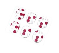 ABOOFAN Amortisseurs de Tambour en Silicone Auto-adhésifs 6pcs pour Batterie Caisse Claire Réduisant les Harmoniques Résonances Lors du Jeu