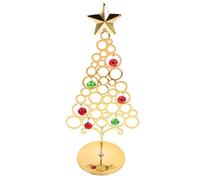 ABOOFAN Arbre De NoëL en Fer Forgé 12.60X5.59X3.58In Support D'Affichage Robuste pour Ornements De Sapin De NoëL DéCoration De Table Polyvalente pour FêTes Et Mariages