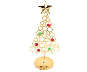 ABOOFAN Arbre De NoëL en Fer Forgé 12.60X5.59X3.58In Support D'Affichage Robuste pour Ornements De Sapin De NoëL DéCoration De Table Polyvalente pour FêTes Et Mariages