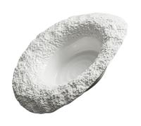 ABOOFAN Assiette Creuse à Pâtes 25 Cm En Céramique Décor Rocheux Résistante Vaisselle Maison Dîner Salade Bol Profond