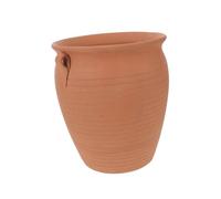 ABOOFAN Bac à Légumes Terre Cuite avec Aération pour Pommes de Terre et Oignons Pot à Ail Décoratif et Fonctionnel pour Plan de Travail