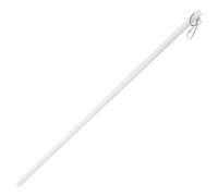 ABOOFAN Baguette De Store Vertical 17 Pouces avec Crochet Accessoire De Remplacement en Acrylique Installation Facile pour Stores Pratique pour Fenêtres
