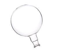 ABOOFAN Ballon à Ébullition à Col Unique 1000 Ml en Verre Borosilicaté Transparent, Fiole de Laboratoire Solide pour Usage Scientifique et Expérimentation Professionnelle