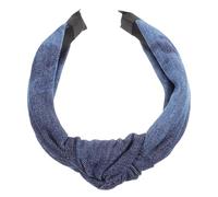 ABOOFAN Bandeau Accessoire Cheveux Décoratif et Confortable Structure Simple Noué en Tissu Jean pour Femmes pour Maquillage et Fêtes