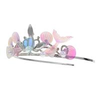 ABOOFAN Bandeau Couronne Sirène Strass pour Filles Accessoire Cheveux Décor Océan Party