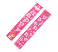 ABOOFAN Bannière Décorative Légère Paire de Couplets à Suspendre en Polyester Saint-valentin pour L'entrée Jardin ou Fond Photo Romantique