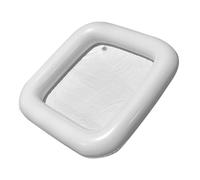 ABOOFAN Bar Flottant Gonflable pour Piscine Plateau à Glace Été Support de Boissons Décoration de Fête Traîneau de Snacks Utilisation Pratique Plein Air