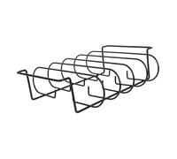 ABOOFAN Barbecue Antiadhésive Pour Friteuse à Air Plaque De Cuisson Verticale Pour De Poulet Barbecue Coréen Accessoires De Cuisson Pour à Camping Plein Air