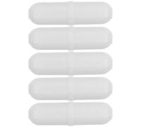 ABOOFAN Barres D'agitation Magnétiques en Ptfe 8x30 Mm Lot de 5 Tiges pour Mélangeur Magnétique Laboratoire Résistance à L'usure Expérience Scientifique Agitateurs Réutilisable